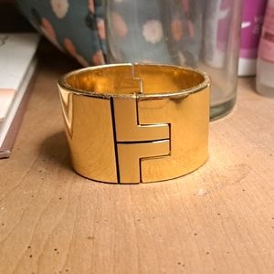 Vintage Lanvin Hinged Cuff Bracelet